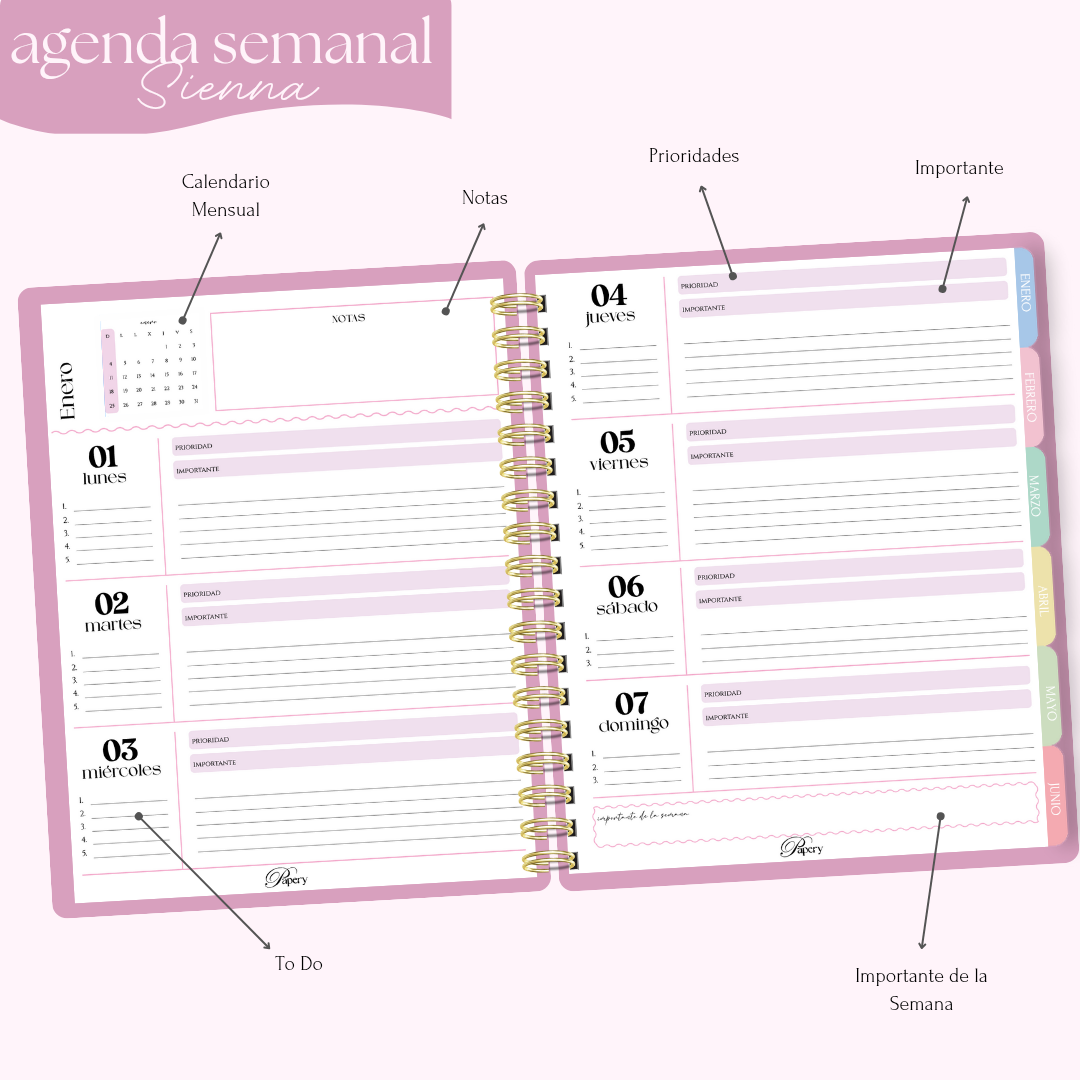 Agenda Semanal 2026