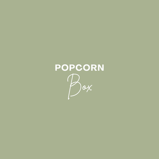 Pop corn box