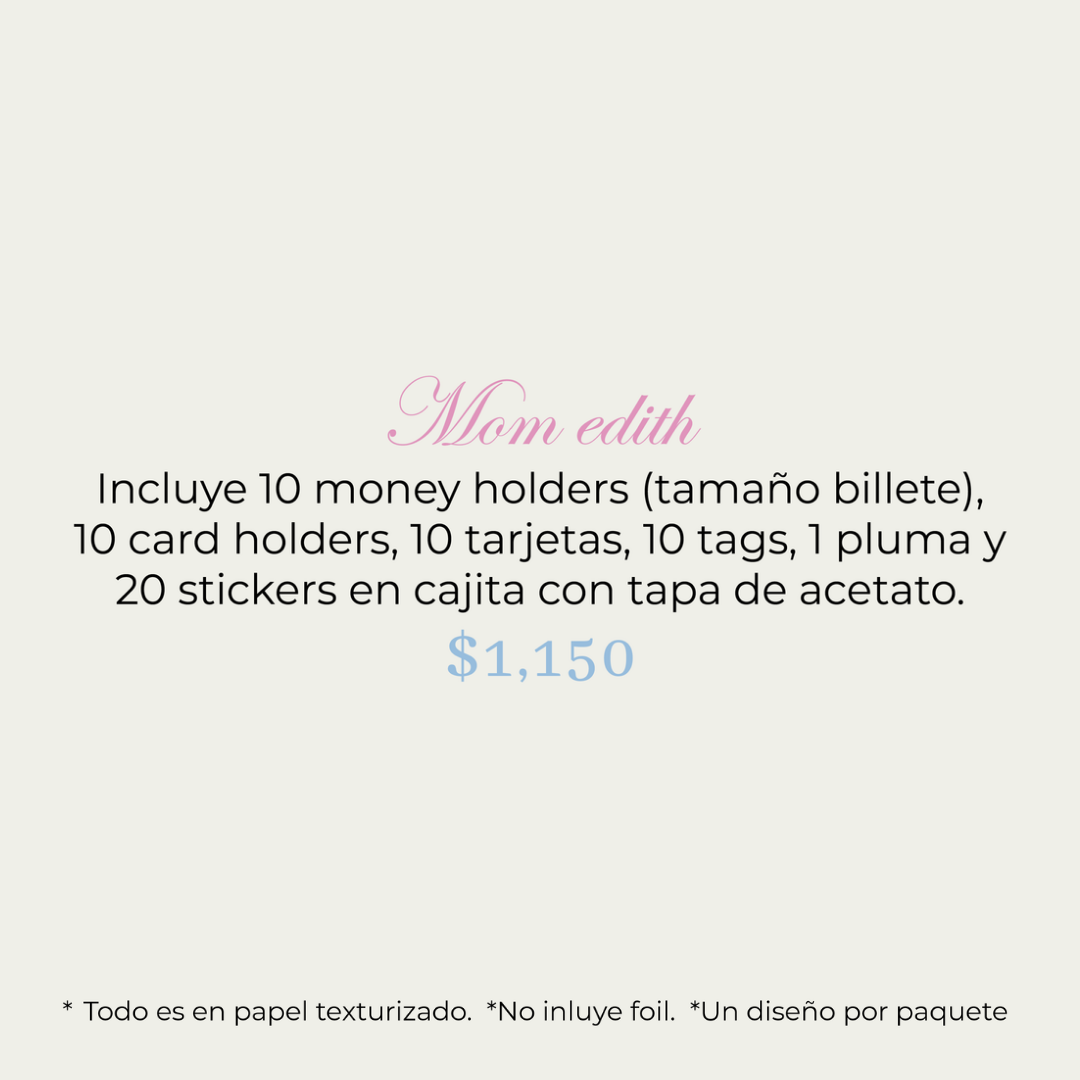 Card holders para Mamá